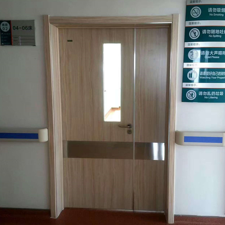 木質(zhì)醫(yī)院門抗污抑菌效果好嗎？